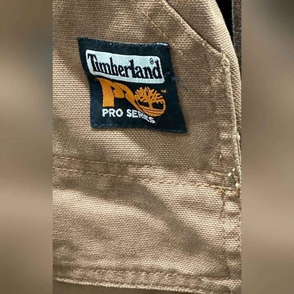 Timberland Pro Series Brown Utility Work Industrial WorkwearJacket Coat Men  XL_4